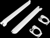 UFO Plast Kryty prednych tlmicov KAWASAKI  KX 125-250-500 (91-93)