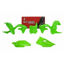 R-TECH Sada plastov zelená Kawasaki KX 450F 2019-, KX 250F 2021-