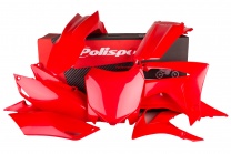 Polisport Sada plastov Honda CRF 250 2014-2017/ CRF 450 2013-2016 červená