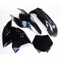 R-TECH Sada plastov KTM SX/SX-F 2007-2010, EXC/EXC-F 2008-2011 čierna