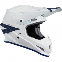 Thor Prilba SECTOR HYPE WHITE/BLUE HELMET (2019)