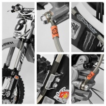 Motomaster Brzdová hadica KTM, Husqvarna, GAS GAS - Brembo  predná