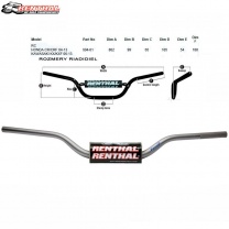 RENTHAL Riadidlá Renthal Fatbar 604RC šedé