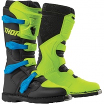  Čižmy THOR BLITZ XP FLO GREEN/BLACK BOOT