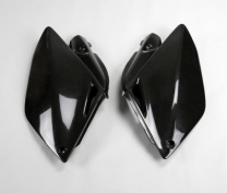 UFO plast Tabuľky zadné HONDA CRF 250R 06-09 čierne