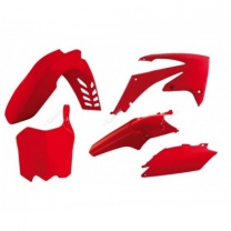 RTECH Sada plastov Honda CRF 250 2011 - 2013, CRF 450 2011 - 2012 červená