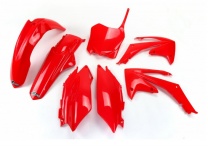 UFO Sada plastov Honda CRF 250 2011 - 2013, CRF 450 2011 - 2012 (červená)