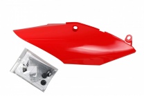 UFO Tabuľky zadné pre jeden výfuk Honda CRF 250R-RX 18-21 CRF 450R-RX 17-20 červená