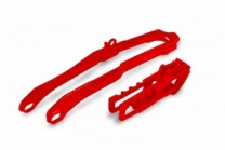 UFO plast Vodítko reťaze zadné + predné sada Honda CRF 250 20-23, CRF 450 19-23