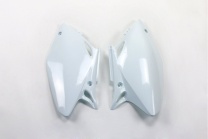 UFO Tabuľky zadné HONDA CRF 450 02-04 biele
