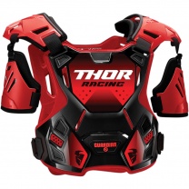  Chránič hrude THOR GUARDIAN červeno čierny XL/XXL