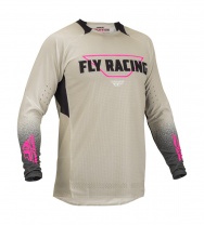 Fly Racing dres EVOLUTION DST. FLY RACING - USA 2023 (ivory/černá)