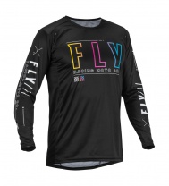 Fly Racing  dres LITE S.E., FLY RACING - USA 2023 (čierna)