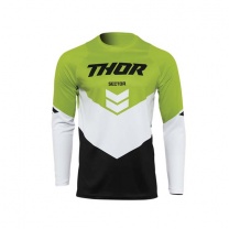 Thor Dres Thor Sector Chevron Čierno/Zelený