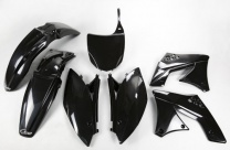 UFO plast Sada plastov Kawasaki KXF 250 2009 - 2012 (čierna)