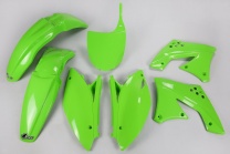 UFO plast Plastový KIT Kawasaki KXF 250 09-12 zelený