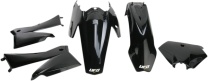UFO plast Sada plastov KTM SX/SX-F 2005-2006 , EXC/EXC-F 2005-2007 čierna