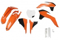 UFO plast Kompletný plastový KIT KTM SX-SXF 13-15 SX250 16 originál