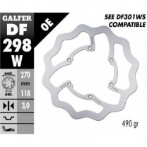 GALFER Predný brzdový kotúč YAMAHA /DF298W/