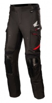   nohavice ANDES DRYSTAR HONDA kolekce, ALPINESTARS (černá/červená) 2024