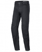   nohavice, jeansy COMPASS pre RIDING, ALPINESTARS (čierna)