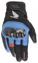   rukavice SMX Z DRYSTAR HONDA kolekce, ALPINESTARS (svetle šedá/černá/modrá/červená) 2024