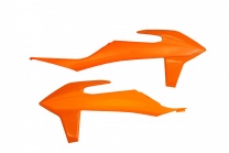 UFO plast Kryty chladiča KTM SX/SX-F 2019-2022 EXC/EXC-F 2020-2023 oranžové