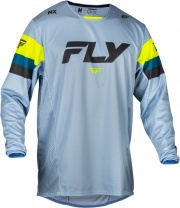  Dres FLY RACING KINETIC PRIX 2024 šedo/hi-vis
