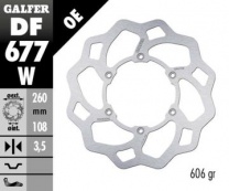 galfer Predný brzdový kotúč GAS GAS  DF677W