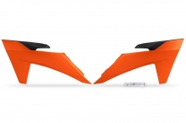 UFO plast Kryty chladiča KTM SX/SX-F 23-, EXC/EXC-F 24- oranžové