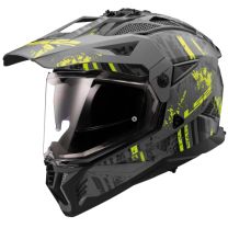  Prilba LS2 MX702 PIONEER II CRAZY M.BLACK H-V YELL.-06