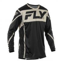  Dres FLY RACING LITE 2025 čierno/šedý