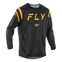  Dres FLY RACING KINETIC CENTRE 2025 čierno/oranžový