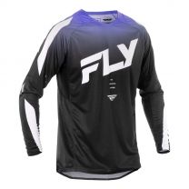 Dres FLY RACING EVOLUTION 2025 čierno/bielo/fialový