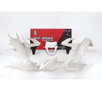 R-TECH Sada plastov KTM 250-500 EXC/EXC-F 2017-2019, 125-150 XC-W 2017-2019 biela