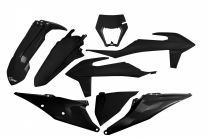  Sada plastov KTM EXC/EXC-F s prednou maskou 2020-2023 čierny