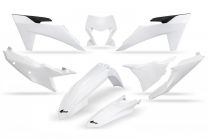 UFO plast Sada plastov KTM EXC/EXC-F 2024-2025 biela