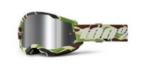 100% STRATA 2 NEW, Okuliare 100% War Camo, číre plexi