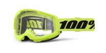 100% STRATA 2 NEW, okuliare 100% neon žlté, číre plexi