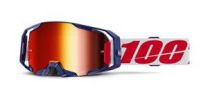 100% ARMATIC 100% okuliare MACH Z, červené plexi