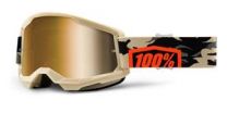 100% STRATA 2, 100% okuliare Kombat, True zlaté plexi