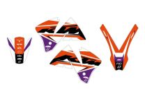 Blackbird Sada polepov Dream 5 pre KTM EXC 2001-2002