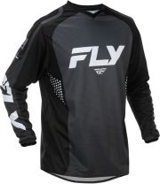 FLY Dres F-16, FLY RACING - USA 2026 (čierna/biela)
