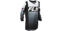 FLY Dres F-16, FLY RACING - USA 2026 detské (čierna/biela)