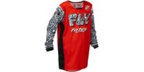 FLY Dres KINETIC MUTANT, FLY RACING - USA 2026 detské (červená/biela/čierna)