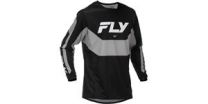 FLY Dres KINETIC, FLY RACING - USA 2026 (čierna/sivá)
