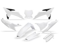 UFO plast Kompletná sada plastov KTM SX/SX-F 2025-2026 biela