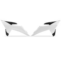 UFO plast Kryty chladiča KTM SX/SX-F 2025-2026, EXC/EXC-F 2026 biele