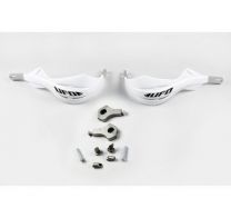  UFO Chrániče páčok ALU s hliníkovou výstuhou + montážna sada 28mm biele