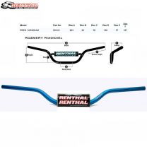  Renthal riadidlá Fatbar 603 Reed/Windh, modré